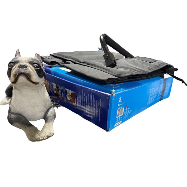 Carex LeveLift Seat Assist (PS3020) & Boston Terrier Dog Decor