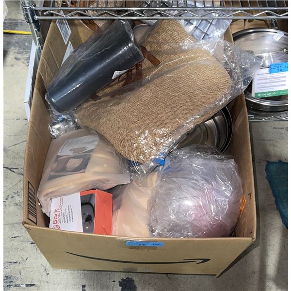 Full Box of New Misc Home Goods and Accessories