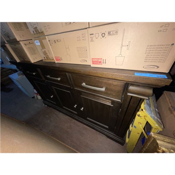 Dark Brown Buffet, Approx. H36" x W56" x D18"