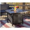 Image 1 : New - Paramount Outdoor Fire Pit Table Square - RV: $899.99 CAD  (FP-512)