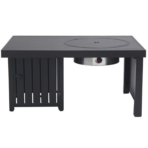 New - Paramount Offset Fire Pit Table, Bronze - RV: $1199 CAD (FP-301-BZ)