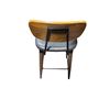 Image 2 : Group of 4 Mid-Century Style Wooden Bar Chairs with Leather Seats