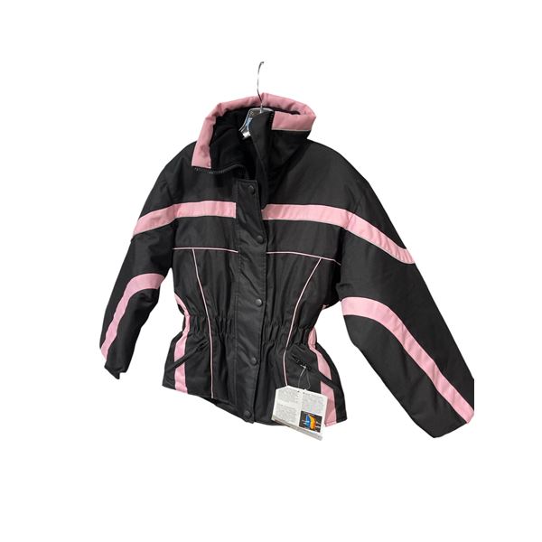New Core Black/Pink Snow Jacket (Size XS) - Unisex (3M Thinsulate with Scotchlite reflective trim an