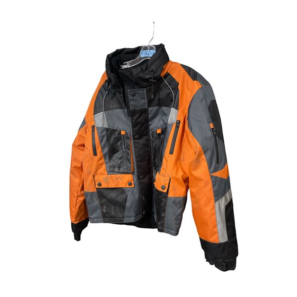 New Core Black/Orange Snow Jacket (Size L), with Tags