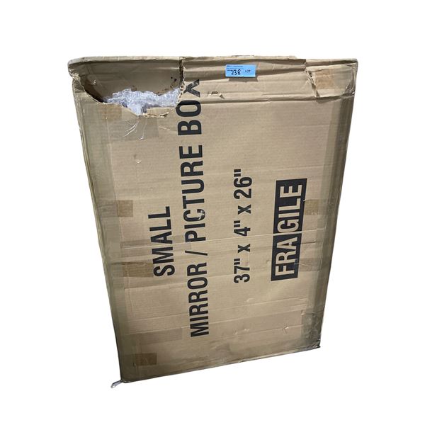 New - Mirror, 37" x 4" x 26"