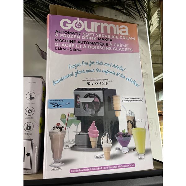 Gourmia Ice Cream & Frozen Drink Maker