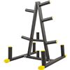 Image 1 : BNIB - BalanceFrom 2-Inch or 1-Inch Weight Plate Rack with Barbell Holders, 600-Pound Capacity (for 