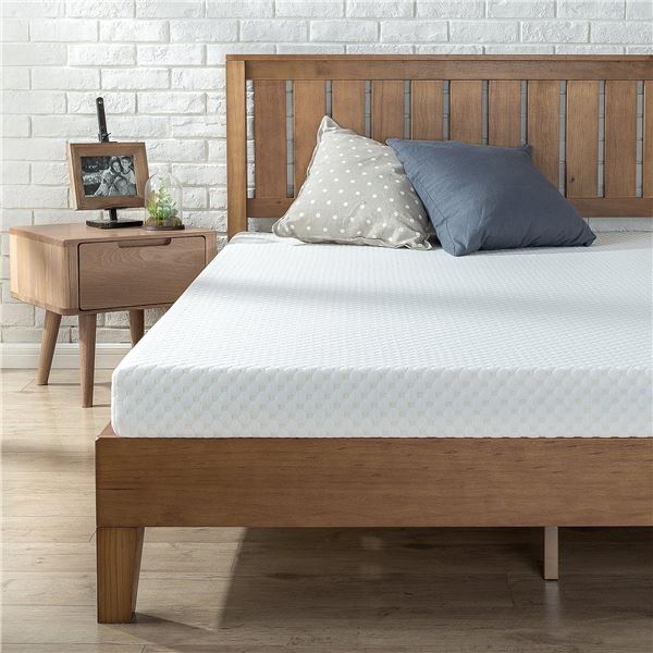 New - Zinus 4" Memory Foam Mattress, Full, White - RV: $158 CAD (AZ-FMS-4F)