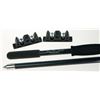 Image 2 : Panther King Pin Anchors by MarineTech - RV: $219 CAD - 12 Ft Black Pole (Model KPP120B)