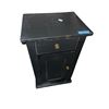 Image 1 : Dark Accent Cabinet, H28" x W18" xD14" (Minor Wear on Top)