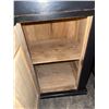 Image 2 : Dark Accent Cabinet, H28" x W18" xD14" (Minor Wear on Top)