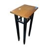 Image 1 : Wood Top Console Table, H33" x W15" x D11"