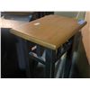 Image 2 : Wood Top Console Table, H33" x W15" x D11"