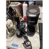 Image 2 : Group of Misc Household Items - Keurig Coffee Maker, Fire Extinguishers, Panasonic Phone, Desk Lamp,