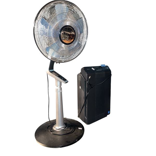 Winix Air Purifier (Model 6300-2) and Rowenta Fan