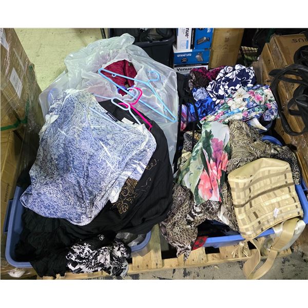 Pallet of Assorted Women's Clothing