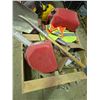 Image 3 : Group of Assorted Construction Materials, Nails, Saw Blade & Tools