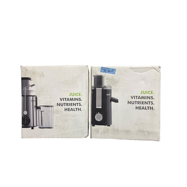 Group of 2 Sifene Centrifugal Juicers (Models ARM512 or ARM516) - Colours Selected Randomly