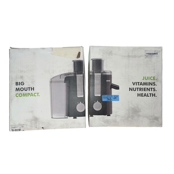 Group of 2 Sifene Centrifugal Juicers (Models ARM512 or ARM516) - Colours Selected Randomly