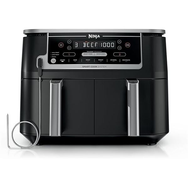 BNIB - Ninja Foodi Smart 2 Basket Air Fryer XL - 10 Quart Capacity - Model no: DZ550