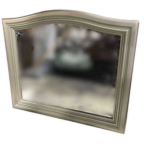 Champagne-colored Mirror, H37" x W41"