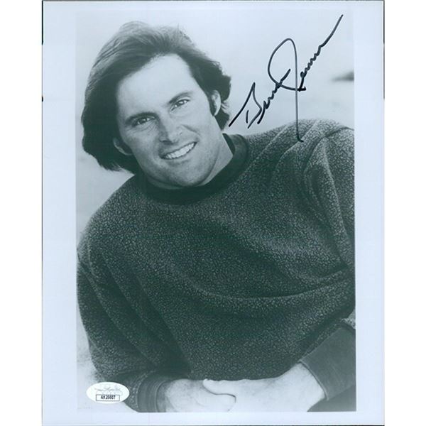 Track And Field Olympian Bruce Jenner signed photo. JSA Authenticated