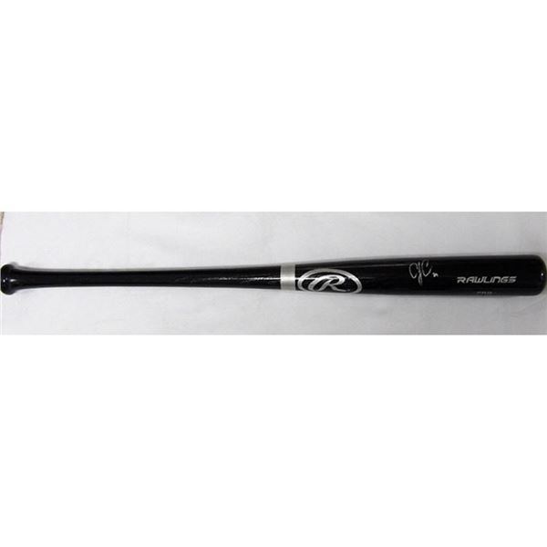 Colorado Rockies CJ Cron Signed  Bat JSA Authenticated