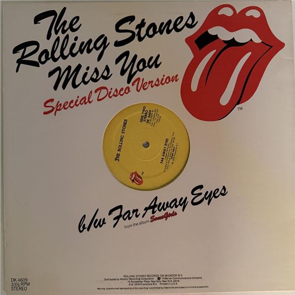 Rolling Stones Miss You EP