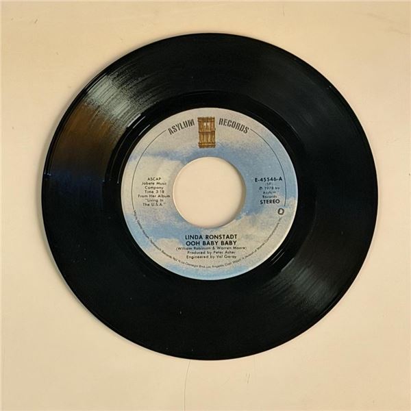 Linda Ronstadt Ooh Baby Baby 45 Album