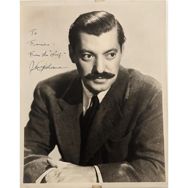 Casey At The Bat Jerry Colonna Signed Photo