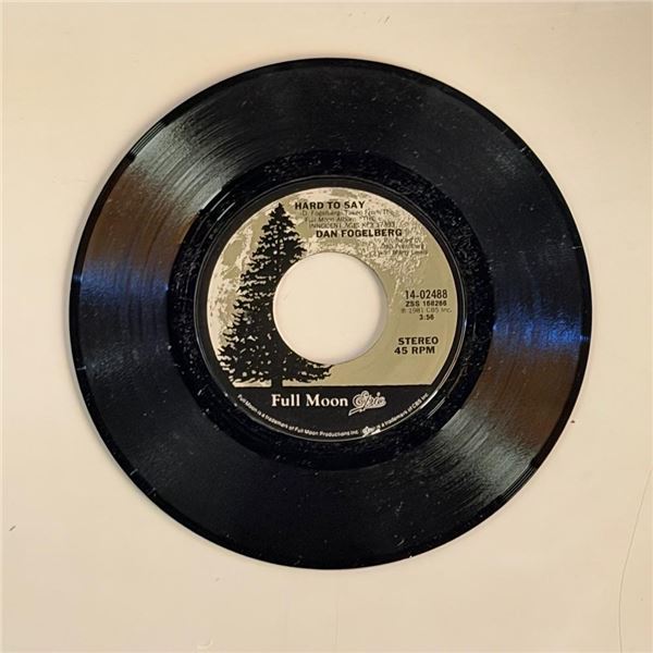 Dan Fogelberg Hard to Say 45 Album