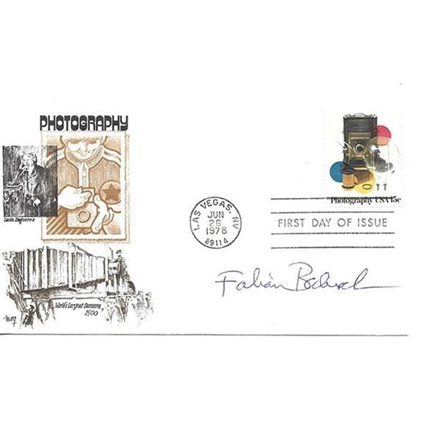 John F Kennedy Photographer Fabian Bachrach signed First Day Cover