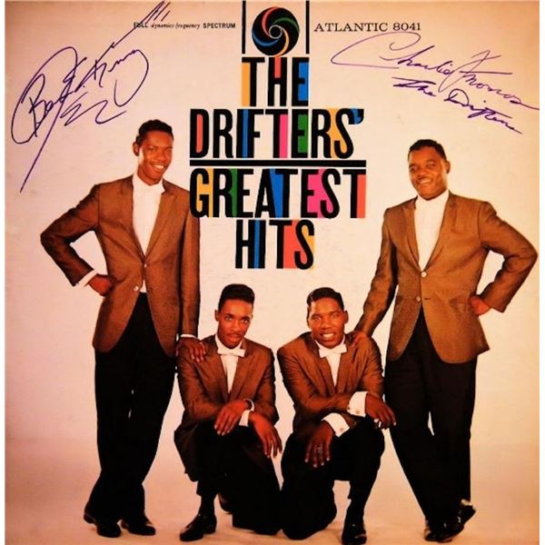 The Drifters' Greatest Hits signed album