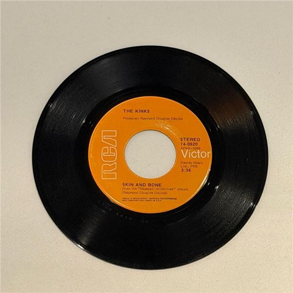 The Kinks Skin and Bone 45 Album