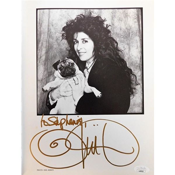 Pin Up Artist Olivia De Berardinis Signed Let Them Eat Cheesecake Book JSA Authenticated