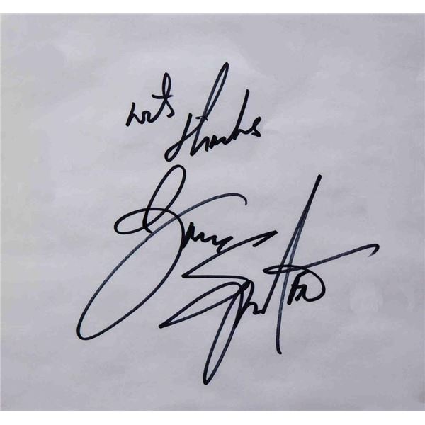 Bruce Springsteen Signature Strip