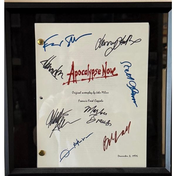 Apocalypse Now facsimile signed script