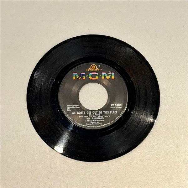 The Animals We Gotta Get Out of This Place 45 Album