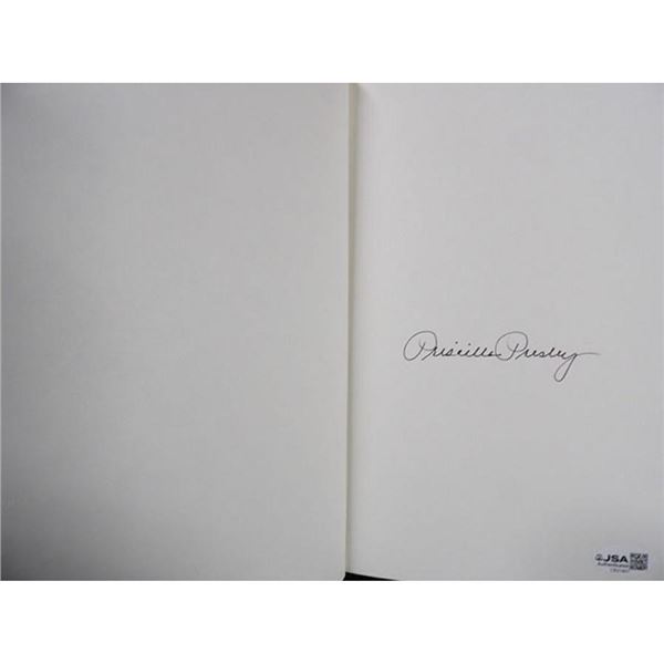 Priscilla Presley Signed Softly, As I Leave You 1st Ed HC Book JSA Authenticated