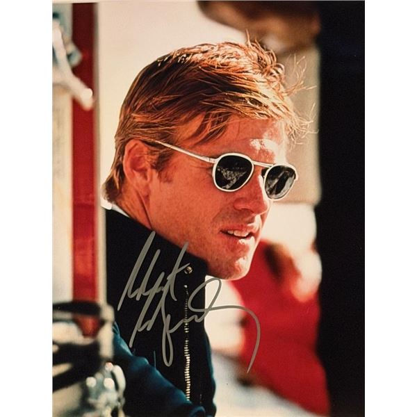 Robert Redford signed movie photo