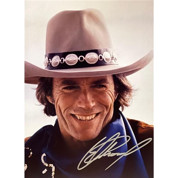 Clint Eastwood signed photo