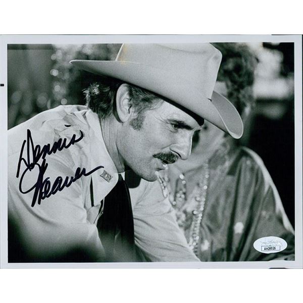 Gunsmoke Dennis Weaver signed photo. JSA Authenticated