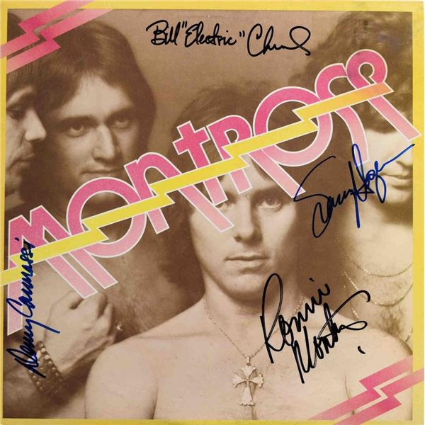 Montrose signed debut album Montrose album