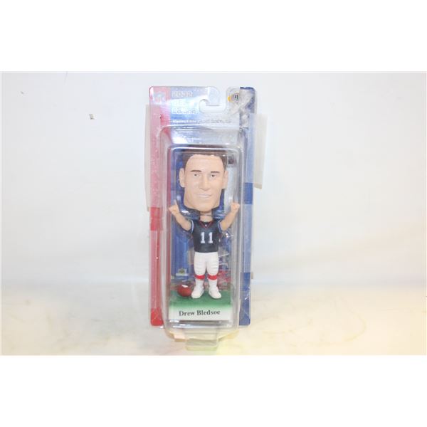 2002 DREW BLEDSTONE NFL BOBBLE HEAD IN DAMAGED