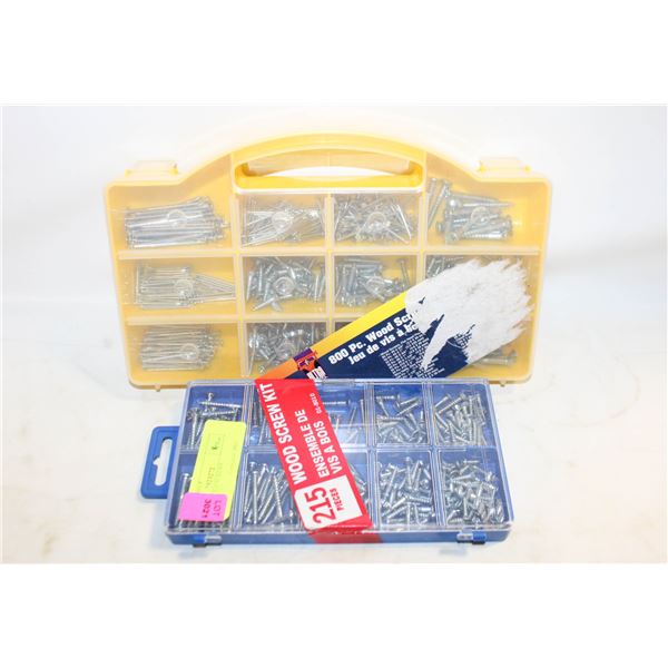 2PKG OF WOOD SCREWS