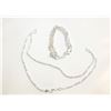 Image 1 : 24" NECKLACE WITH 8" BRACELET HEAVY