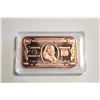 Image 1 : .999 1 0Z COPPER INGOT
