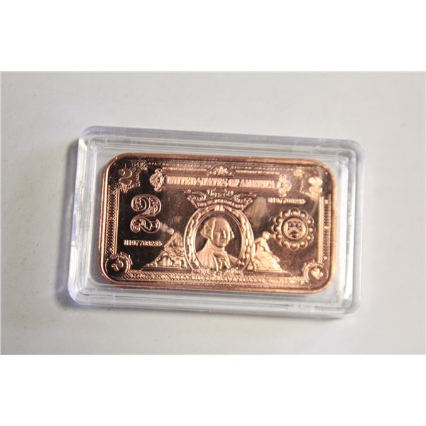 .999 1 0Z COPPER INGOT