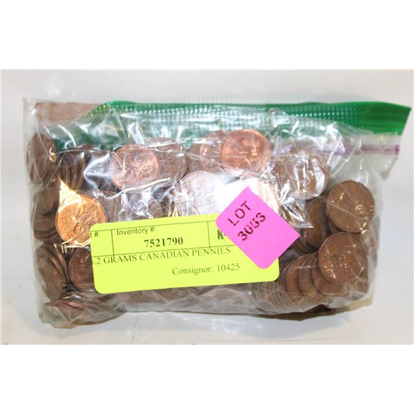 46.2 GRAMS CANADIAN PENNIES