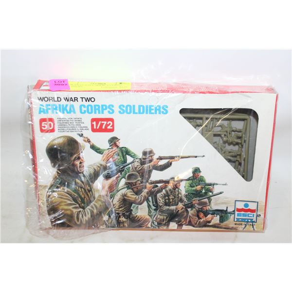 NEW ERTL ESCI AFRIKA CORPS SOLDIERS